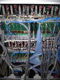 View of the backplane