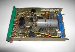 Top view of the double amplifier